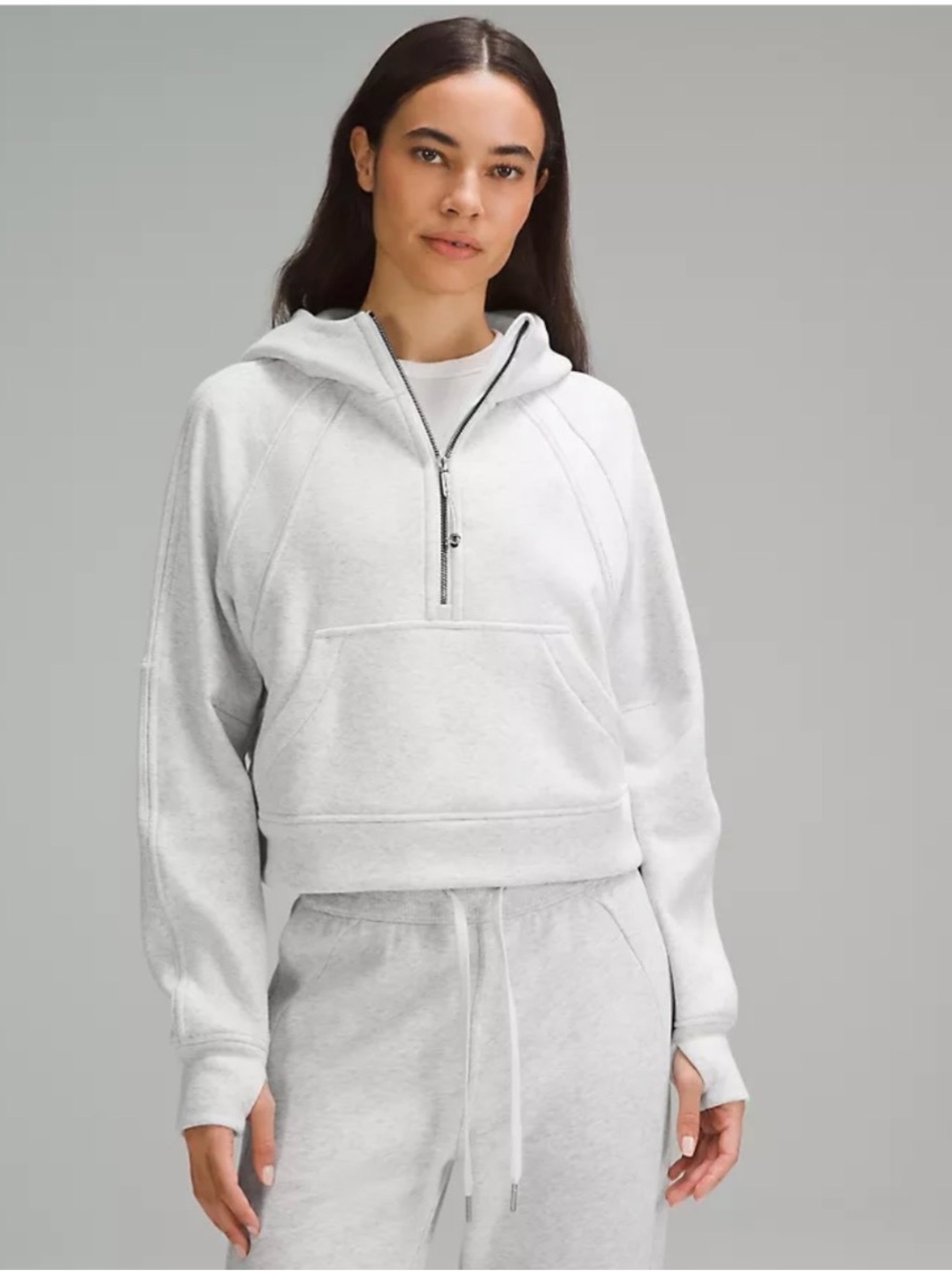 Lululemon Oversized Scuba Half-Zip Hoodie PLUSH
